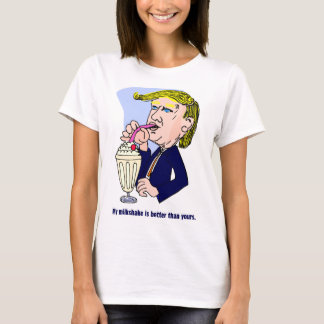 T-shirt Trump 2020 - Mon milk-shake est meilleur que le ti