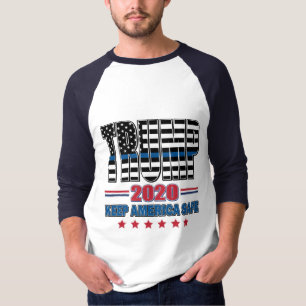 T-shirt Trump 2020 pour la sécurité de l'Amérique