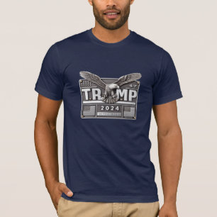 T-shirt TRUMP 2024 avec un aigle