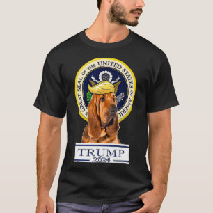 T-shirt Trump 2024 Bloodhound