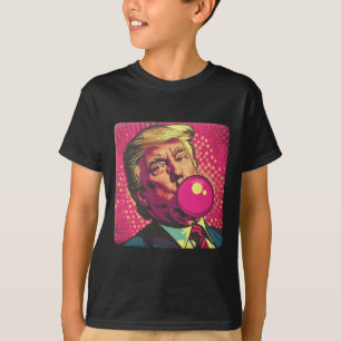 T-shirt Trump 2024 Bubble Gum Pop