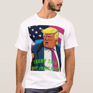 T-SHIRT TRUMP 2024 COMBAT