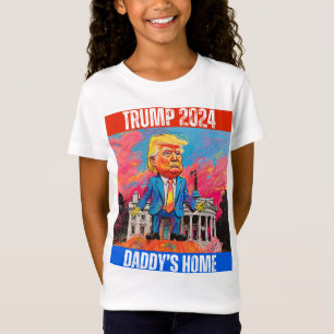 T-Shirt TRUMP 2024 DADDY'S HOME