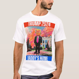 T-SHIRT TRUMP 2024 DADDY'S HOME