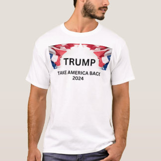 T-shirt Trump 2024 : Ensemble plus fort