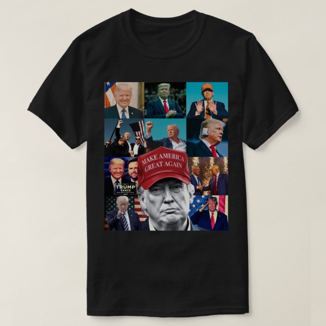 T-shirt Trump 2024 ères  (Design devant)