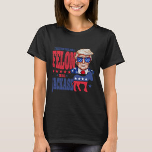 T-shirt Trump 2024 Je préférerais voter pour un Felon plut