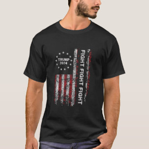T-shirt Trump 2024 Lutte contre le président élu Trump