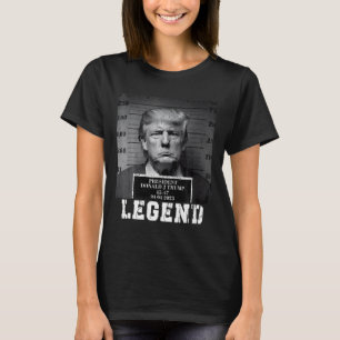 T-shirt Trump 2024 Mugshot Président Legend Take America B