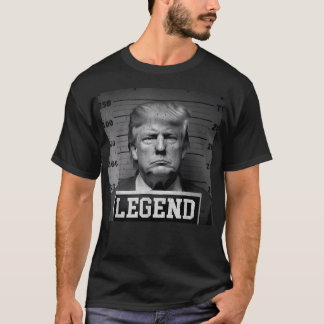 T-shirt Trump 2024 Mugshot Président Légende