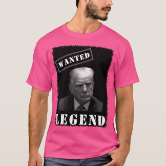 T-shirt Trump 2024 Mugshot Président Légende