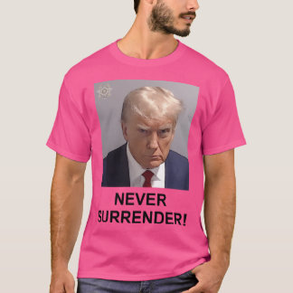 T-shirt Trump 2024 ne se rend jamais