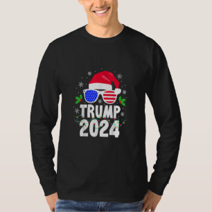 T-shirt Trump 2024 Noël Noël Noël Noël Fête