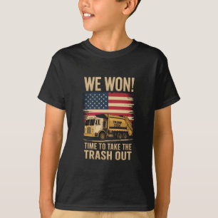 T-shirt Trump 2024 Nous avons gagné Victoire Victoires Inv