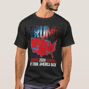 T-shirt Trump 2024 Nous Avons Retiré Les Résultats Élector
