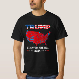 T-shirt Trump 2024 Nous avons sauvé le président américain