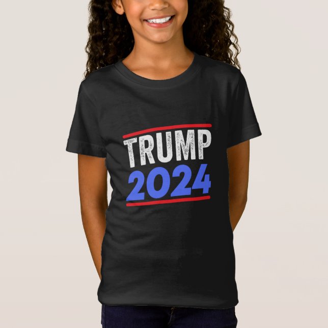 T-Shirt Trump 2024 Pour le président Donald Jr. Maga Elect (Devant)