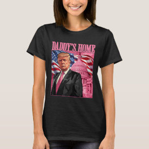 T-shirt Trump 2024 Prenez America Ck Daddy's Home Trump Pi