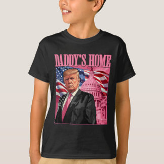 T-shirt Trump 2024 Prenez America Ck Daddy's Home Trump Pi