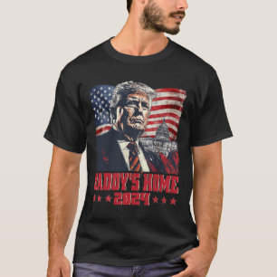 T-shirt Trump 2024 Prenez America Ck Daddy's Home Trump Pi