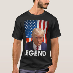 T-shirt Trump 2024 Président Légende Drapeau américain
