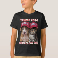 Trump 2024 Protéger nos animaux domestiques Drôle 