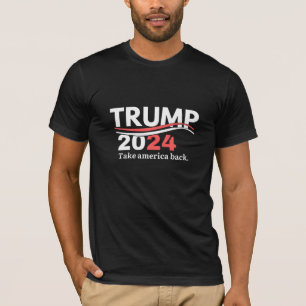 T-shirt Trump 2024, ramenez l'Amérique JOE et non mon prés