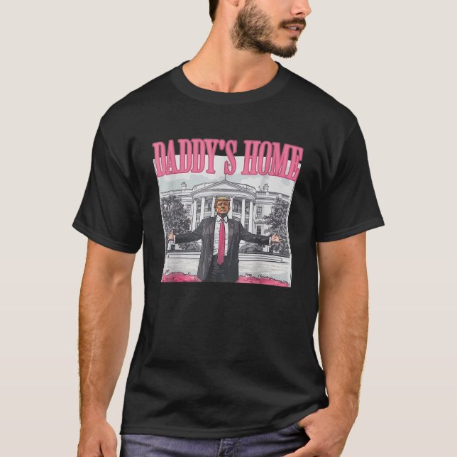 T-shirt Trump 2024 Reprendre l'Amérique à la maison de pap (Devant)