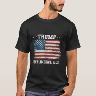 T-shirt Trump 2024 Reprendre l'Amérique aux élections Reto
