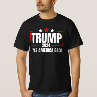 T-shirt Trump 2024 Reprendre l'Amérique Hommes Femmes Trum