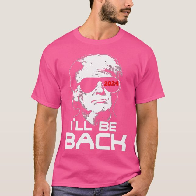 T-shirt Trump 2024 sera de retour (Devant)