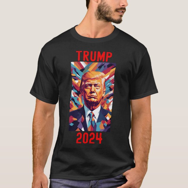 T-shirt Trump 2024 Tir de Mug (Devant)