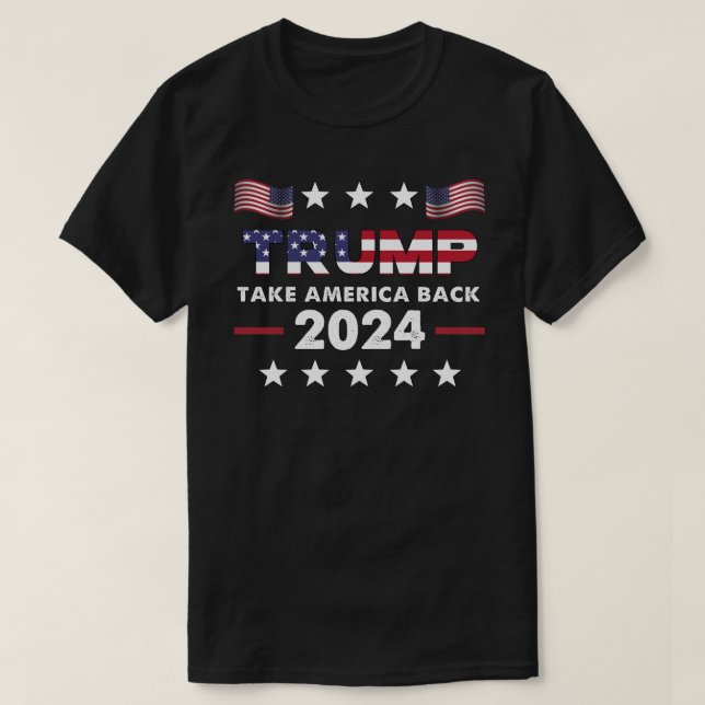 T-shirt Trump 2024 - Trump 2024 (Design devant)