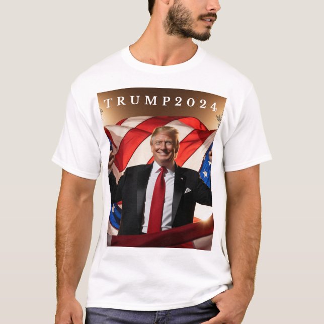 T-shirt "Trump 2024 Vision : audacieuse et fière (Devant)