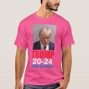 T-shirt Trump 20-24 Ans En Chemise De Prison - Donald Trum