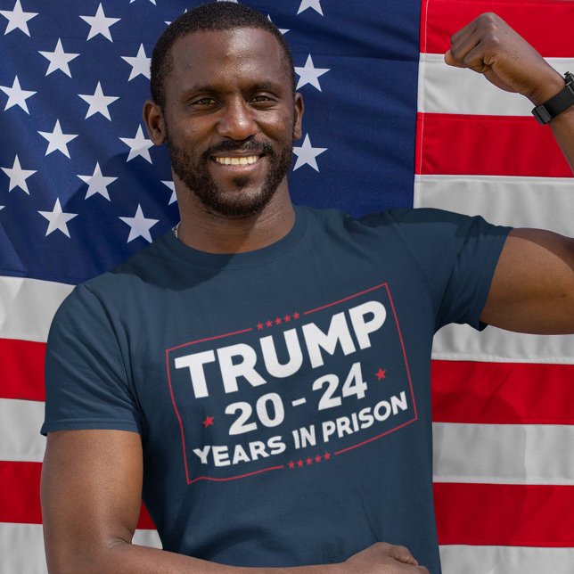 T-shirt Trump 20-24 Ans En Prison (Créateur téléchargé)