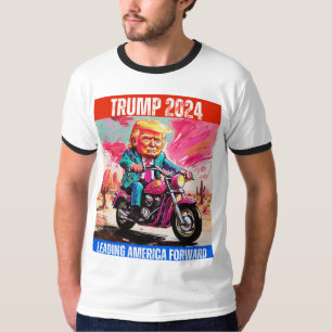 T-SHIRT TRUMP 2204 LEADING AMERICA AVARD