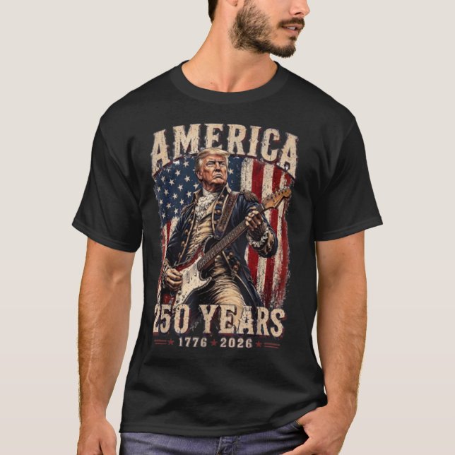 T-shirt Trump 250 Ans (Devant)