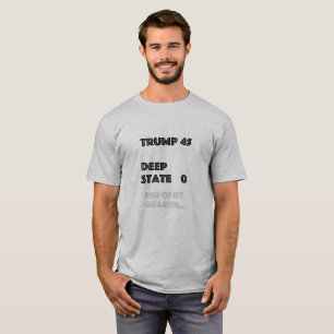 T-shirt Trump 45/fin profonde de l'état 0 du ęr trimestr