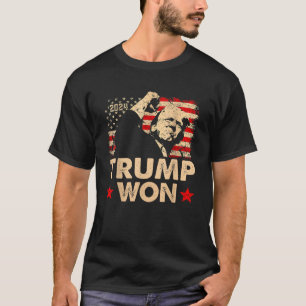 T-shirt Trump 47 JD Vance Gagné 2024 Trump Vance 2025