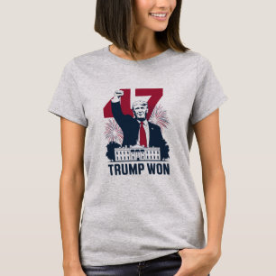 T-shirt Trump a encore gagné élection 2024 président 47e 