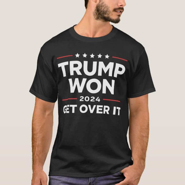 T-shirt Trump a Gagné Faites Avec 2024 (Devant)
