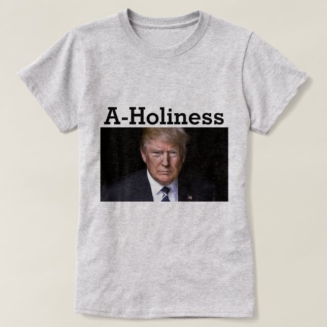 T-shirt Trump A-Holiness (Design devant)