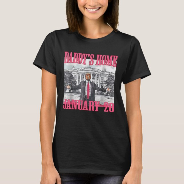T-shirt Trump à la maison de papa (Devant)