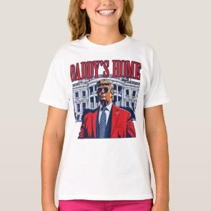 T-shirt Trump à la maison de papa Cadeau de la Maison Bl