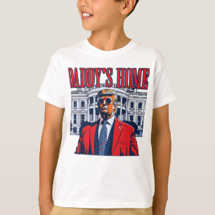 T-shirt Trump à la maison de papa   Cadeau de la Maison Bl