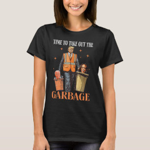 T-shirt Trump A Le Temps De Sortir Les Ordures