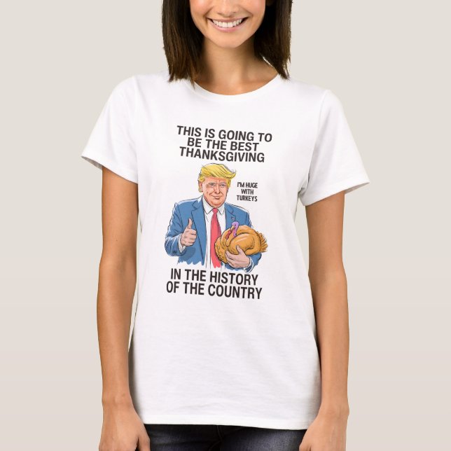 T-shirt Trump Action de grâce  (Devant)