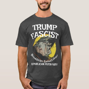 T-shirt Trump Américain FW FV HG Fasciste Parti Républicai