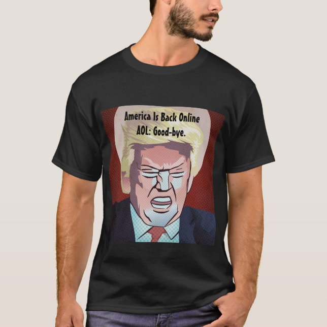 T-shirt Trump Amérique est de retour en ligne (Devant)